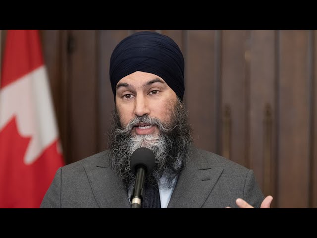 ⁣Liberals "playing politics" with capital gains tax | NDP Leader Jagmeet Singh
