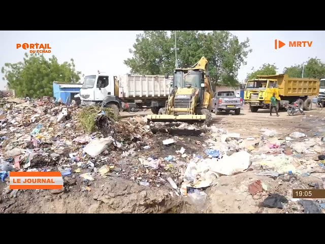 ⁣ASSAINISSEMENT - Campagne d'enlèvement des ordures dans la ville de N'Djamena