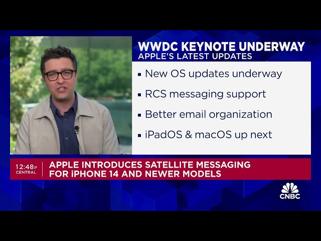 ⁣Apple announces iOS 18