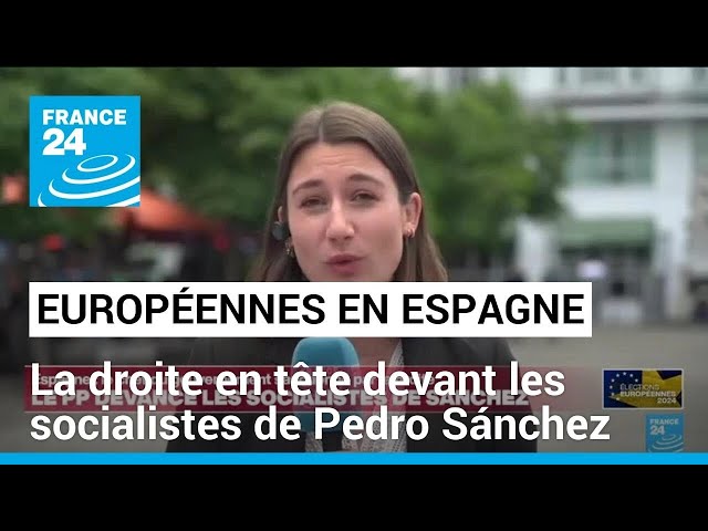 ⁣En Espagne, la droite remporte les européennes devant les socialistes de Pedro Sánchez