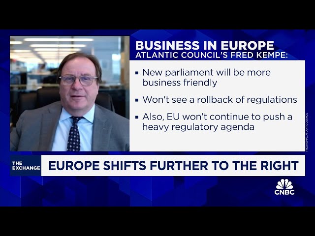 ⁣Atlantic Council CEO Fred Kempe: Weakening Euro will be the most immediate impact of EU elections