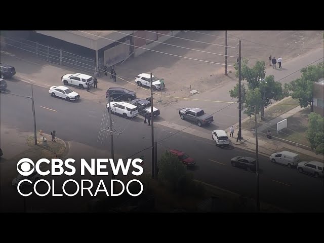 ⁣Police arrest 2 theft suspects in northeast Denver after officer fires gun