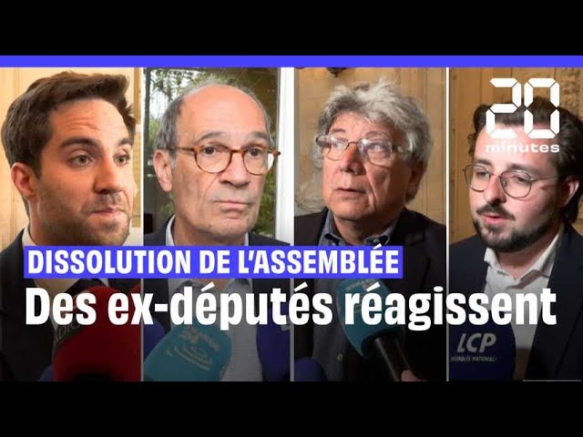 Dissolution de l'Assemblée nationale : Des ex-députés réagissent