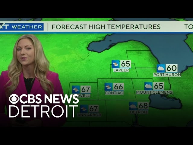 ⁣Cooler temperatures in store for Southeast Michigan