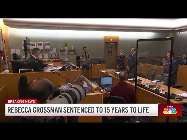 ⁣Rebecca Grossman sentenced to prison in crash that killed 2 boys