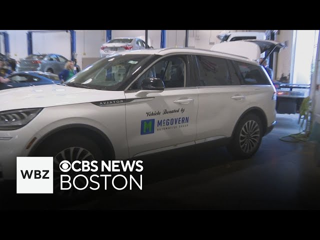 ⁣McGovern dealership donates car to New Hampshire high school for students to study