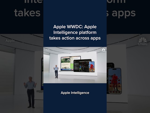 ⁣Apple WWDC: Apple Intelligence platform takes action across apps
