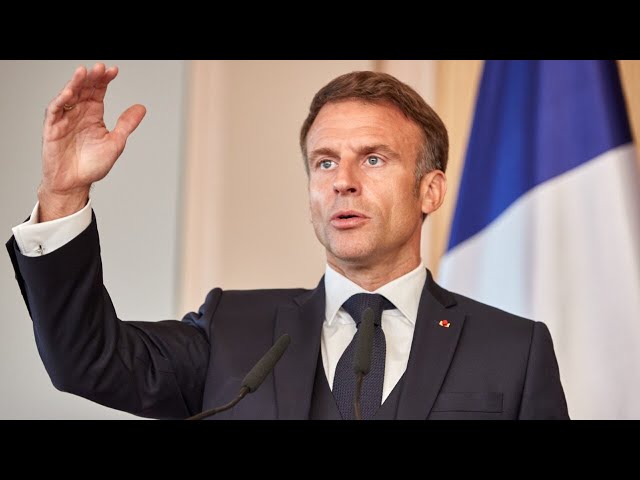 ⁣French President calls for snap election in four weeks time
