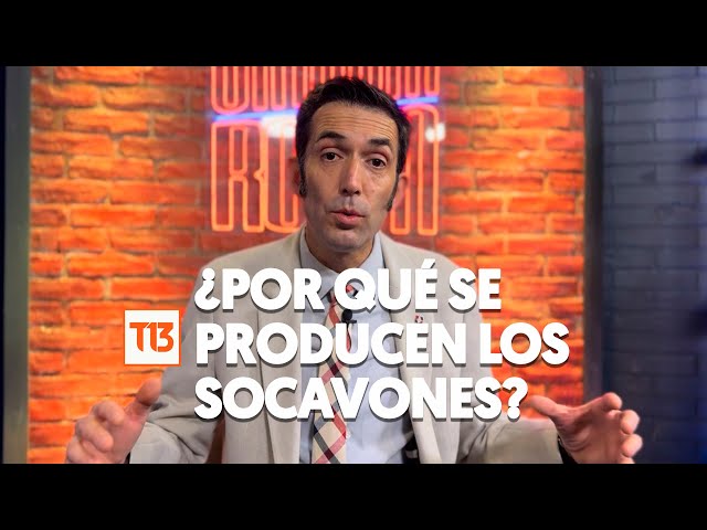 ⁣¿Por qué se producen los socavones?