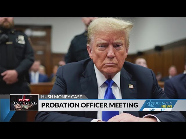 ⁣Trump scheduled for probation interview following conviction