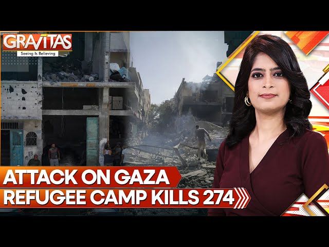 ⁣Israel-Hamas war | Horror in Gaza: Attack on Nuseirat refugee camp kills 274 Palestinians | Gravitas