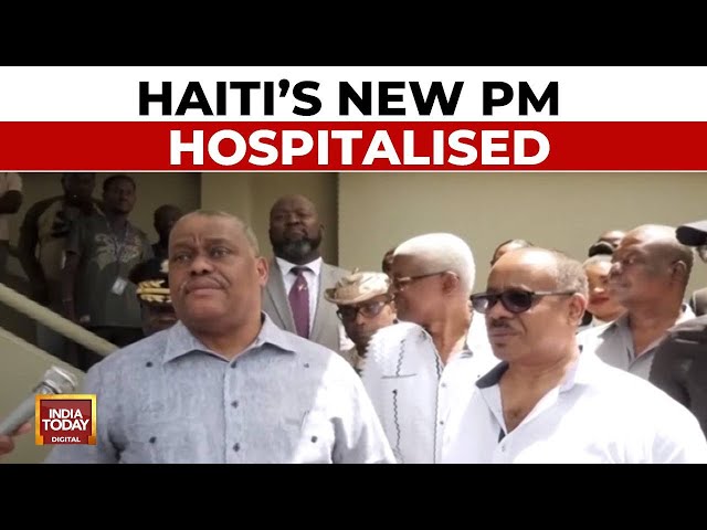 ⁣Haiti's New PM Hospitalized Days After Being Selected To Lead Country