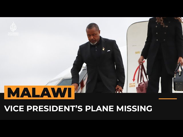 Plane carrying Malawi VP goes missing | AJ #Shorts