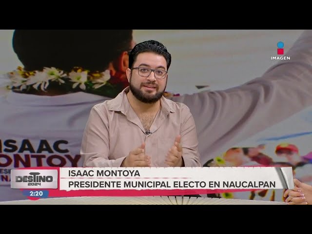 ⁣Isaac Montoya habla de las acciones que va a realizar para Naucalpan