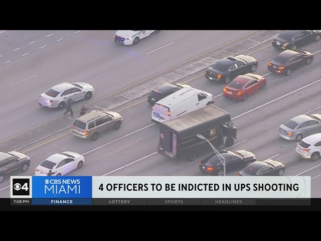 Four officers expected to be indicted in UPS shooting