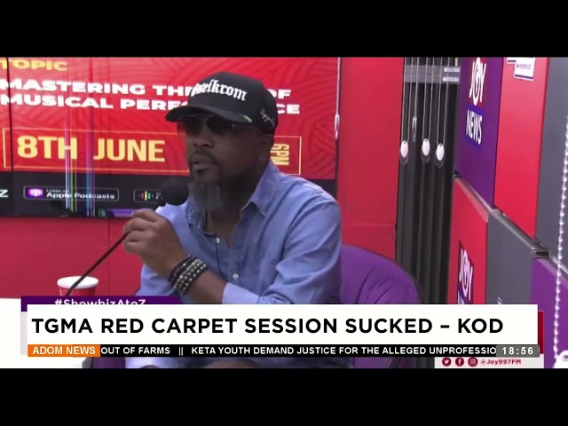 ⁣TGMA RED CARPET SESSION SUCKED- KOD- Adom TV Evening News (10-6-24)