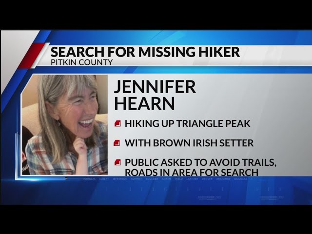⁣Search underway for missing hiker in Pitkin County