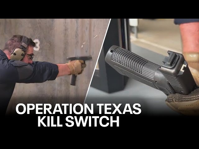 ⁣Rise in illegal 'Glock switches' in Texas raises concerns among officials
