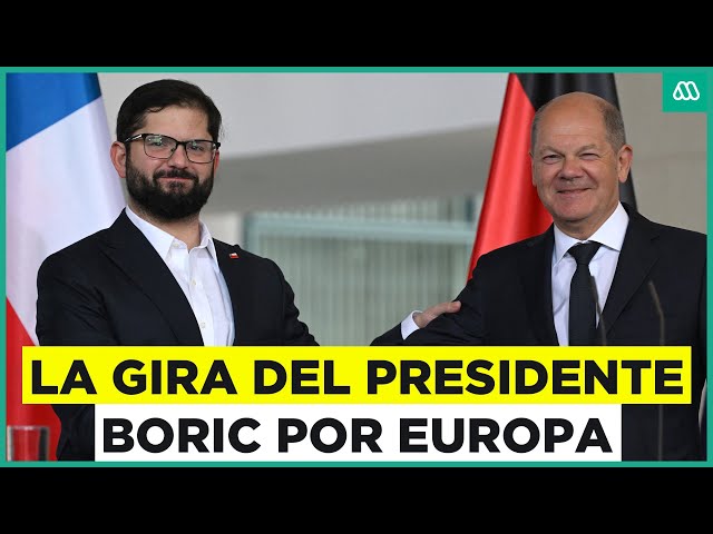 ⁣Presidente Boric inicia gira por Europa: Los acuerdos de Chile con los países del viejo continente