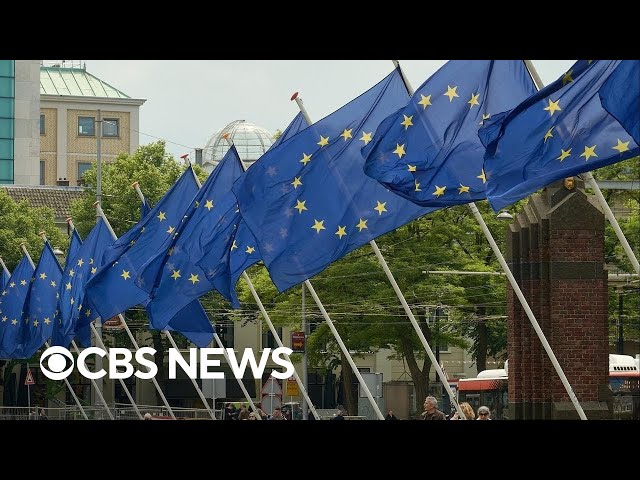 ⁣Far-right parties make gains in EU Parliament elections