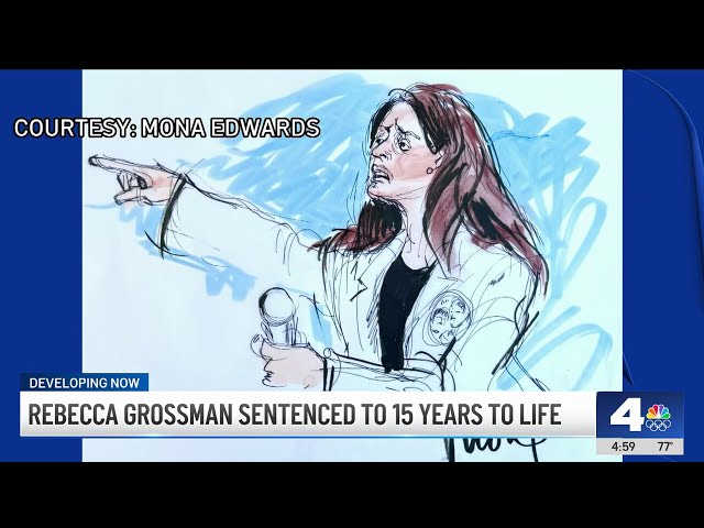 How Rebecca Grossman acted during her sentencing hearing