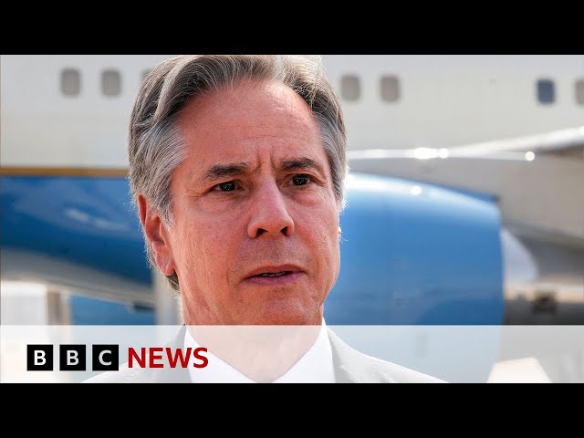 ⁣Anthony Blinken pushes US Israel-Gaza ceasefire plan in Middle East | BBC News