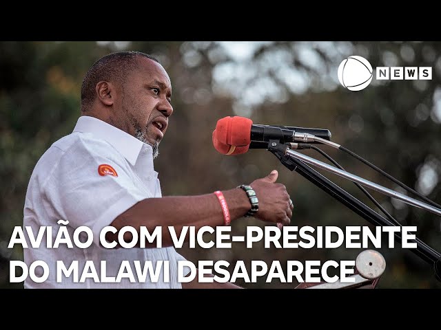 ⁣Avião com vice-presidente do Malawi e mais 9 pessoas desaparece