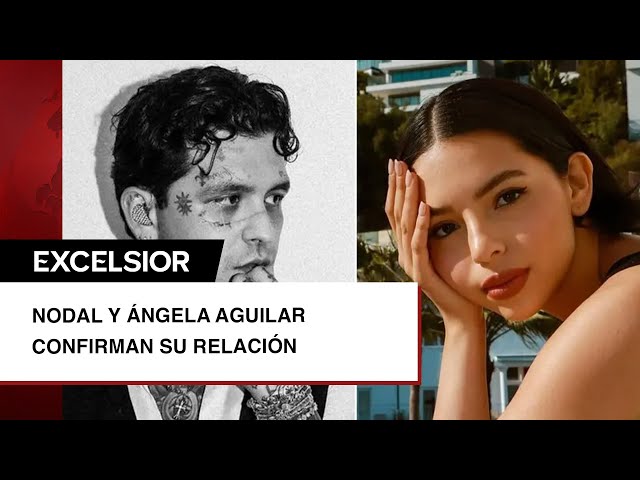 ⁣Christian Nodal y Ángela Aguilar confirman su romance... ¡y hasta posan juntos!