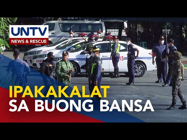 ⁣11,600 pulis, sundalo at iba pang personnel, ipakakalat sa buong bansa sa June 12