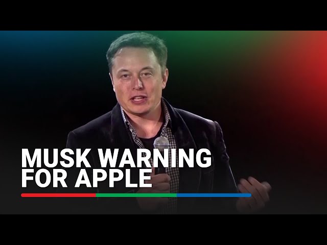 ⁣Musk warns of Apple ban at his firms if OpenAI is integrated into operating system