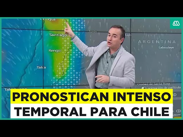 ⁣Intenso temporal se acerca a Chile: ¿Cuándo y dónde lloverá?