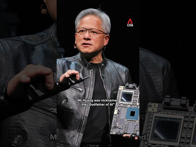 ⁣Who is Jensen Huang, the "Taylor Swift of tech"?