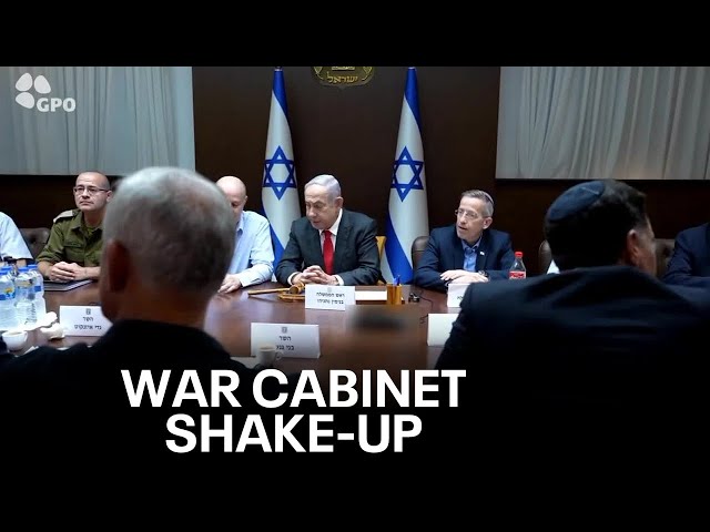 ⁣Two Israeli ministers quit Netanyahu's war cabinet