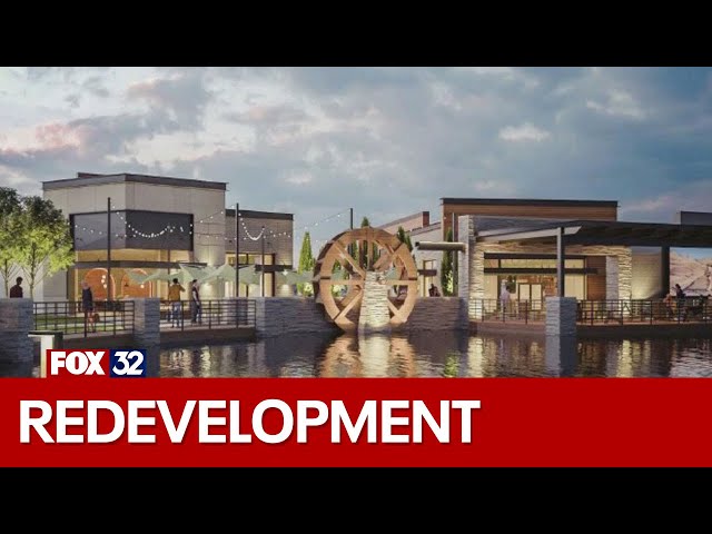⁣Golf Mill Shopping Center being redeveloped