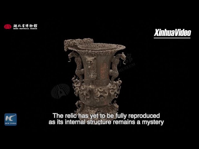 ⁣Chinese museum digitally replicates complex millennia-old wine vessels