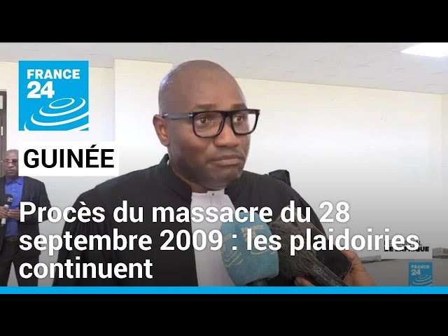 ⁣Procès du massacre du 28 septembre 2009 en Guinée : les plaidoiries de la défense continuent