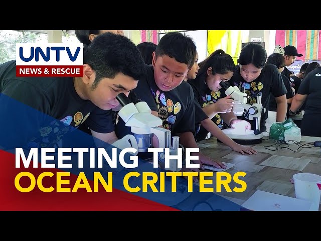 ⁣Hands-on ARMS Educational Outreach, idinaos sa pagtatapos ng Month of the Ocean