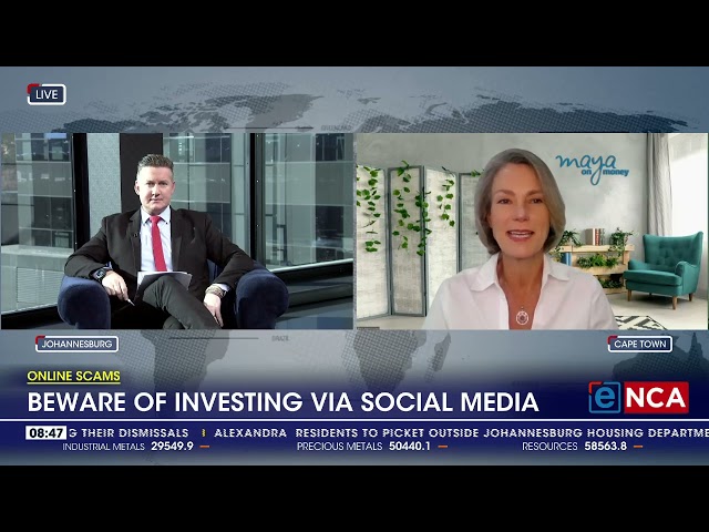 ⁣Online Scams | Beware of investing via social media