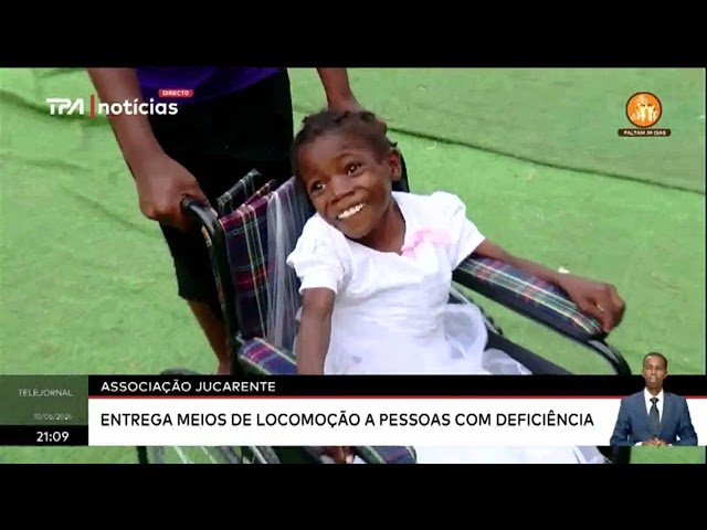 ⁣Associação Jucarente - Entrega meios de locomoção a pessoas com deficiência