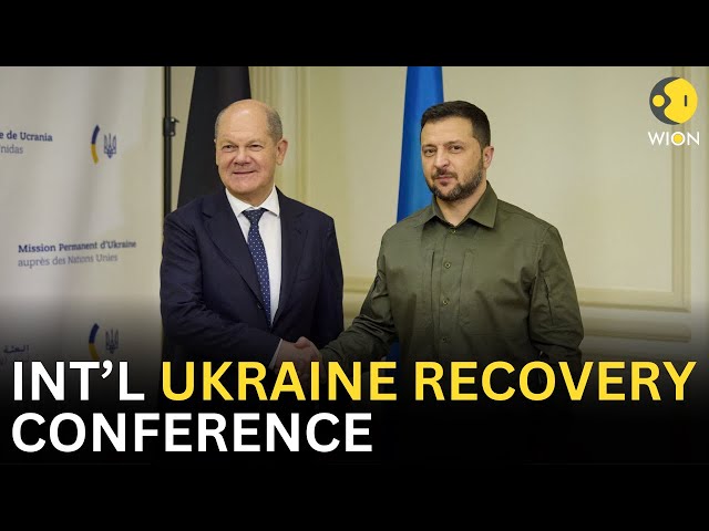 ⁣Russia-Ukraine war: Germany hosts two-day international Ukraine Recovery Conference | WION LIVE