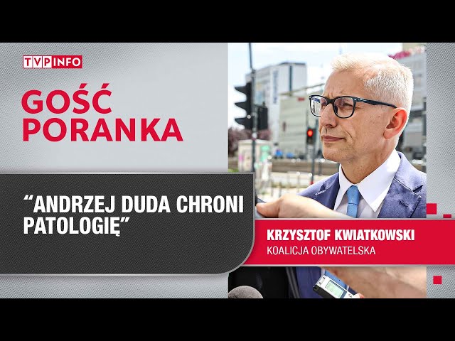 ⁣Kwiatkowski: Andrzej Duda chroni patologię | GOŚĆ PORANKA