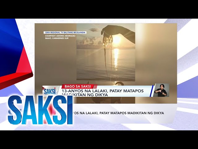 ⁣SAKSI RECAP: 13-anyos na lalaki, patay matapos madikitan ng... (Originally aired on June 10, 2024)