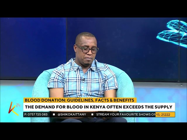 ⁣K24 TV LIVE| Health and Wellness:World Blood Donation Day