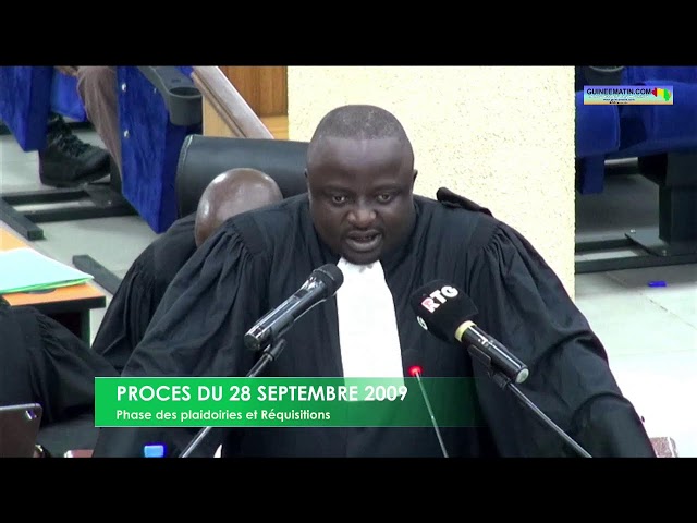 ⁣ Audience du 11 Juin 2024 : plaidoirie des avocats de Moussa Dadis Camara