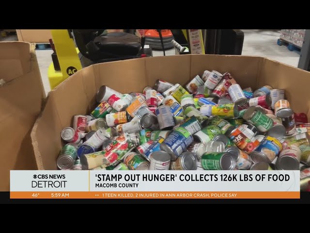 ⁣Event brings over 126K pounds of food to Metro Detroit food bank