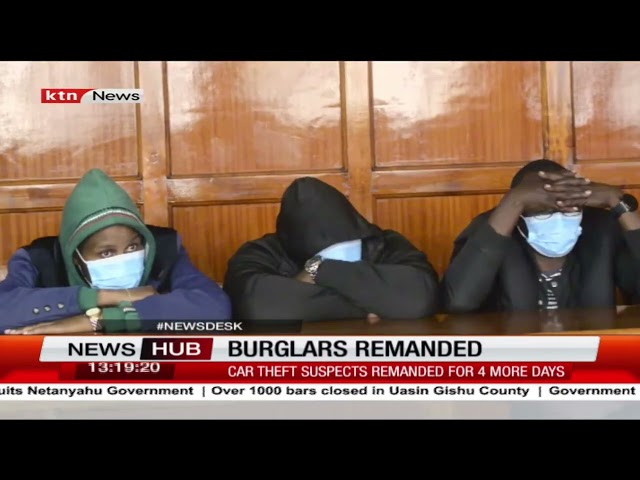⁣Car thief suspected in Utawala remanded for four more days, they stole Sh2.2m