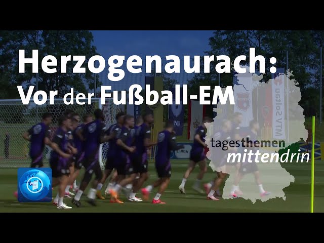 ⁣Herzogenaurach: Vor der Fußball-EM | tagesthemen mittendrin