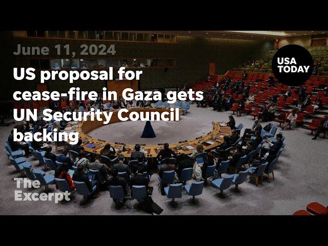 ⁣US proposal for cease-fire in Gaza gets UN Security Council backing | The Excerpt