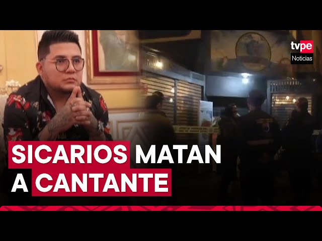 ⁣Independencia: sicarios asesinan de varios disparos a cantante de cumbia en restaurante