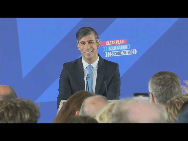 ⁣Live coverage of Conservative manifesto launch